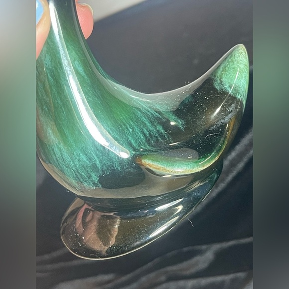 Vintage Blue Mountain Pottery Canada Duck Figurine Drip Glaze 5.25” “EXCELLENT” - Picture 5 of 9